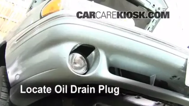 1997 Pontiac Bonneville SE 3.8L V6 Huile Changer l'huile et le filtre à huile